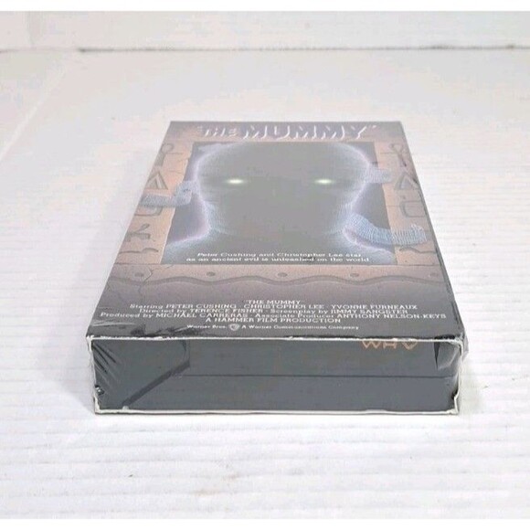 The Mummy (1959) VHS NEW Peter Cushing Christopher Lee Horror 1989 Halloween - Picture 6 of 6